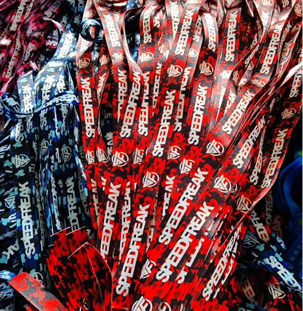 The camo lanyards